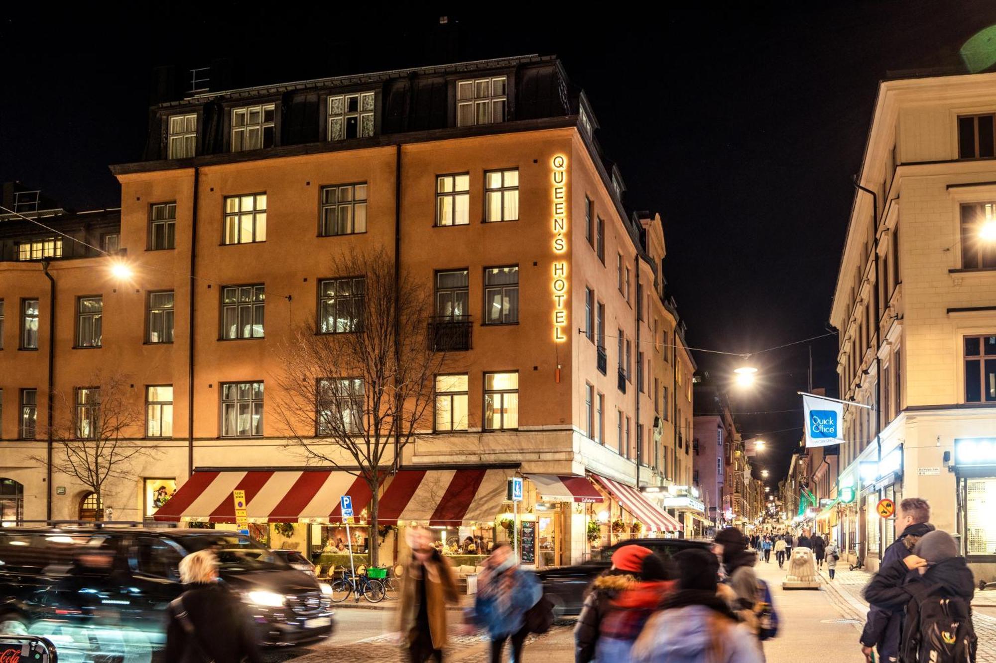 Queen'S Hotel By First Hotels Stockholm Bagian luar foto