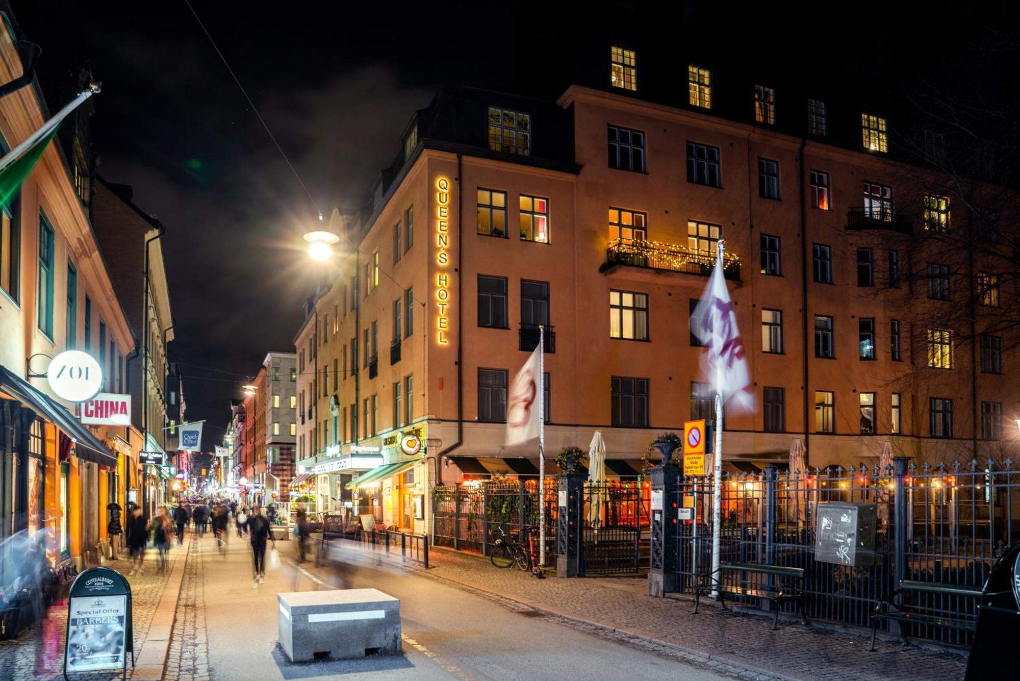 Queen'S Hotel By First Hotels Stockholm Bagian luar foto