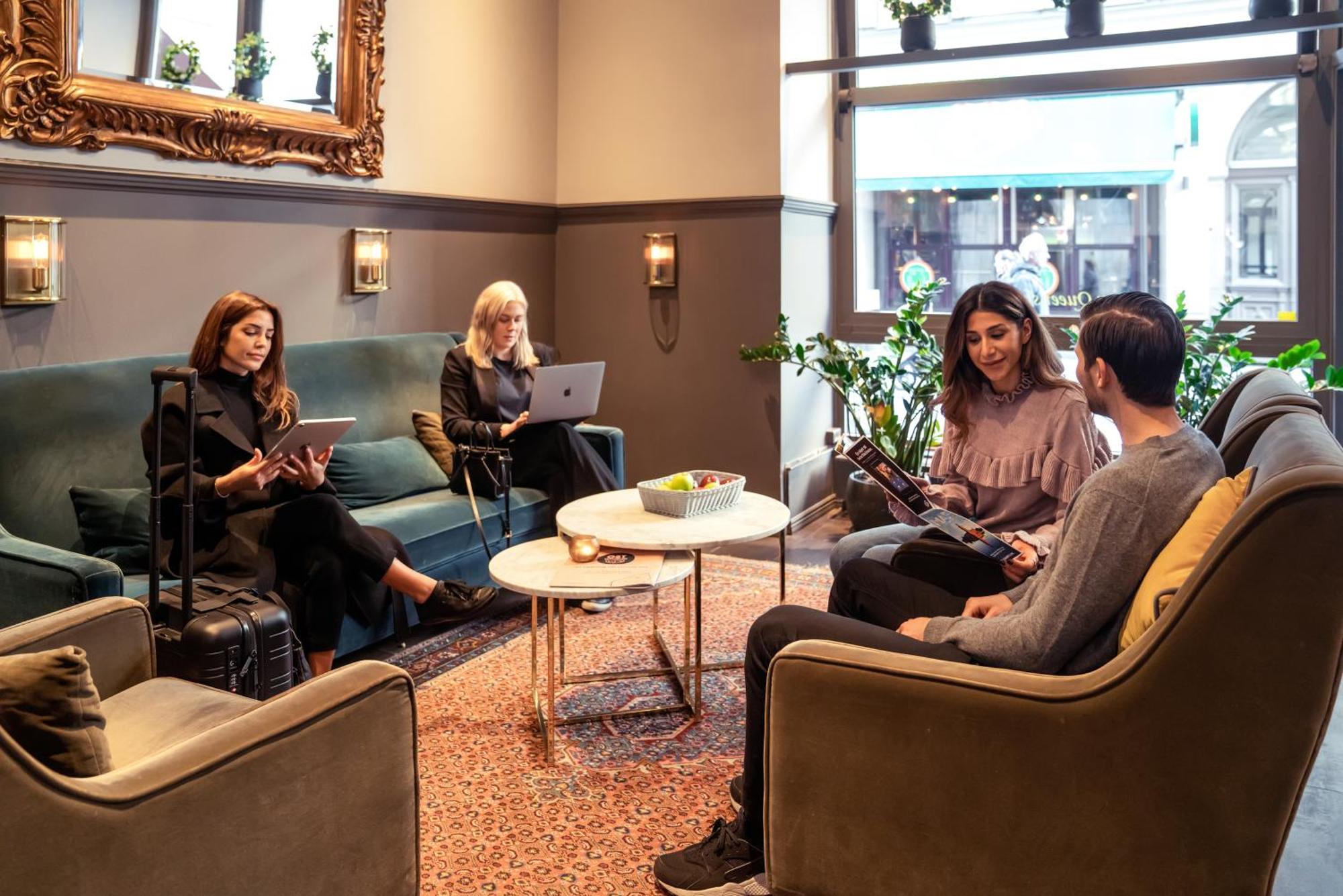 Queen'S Hotel By First Hotels Stockholm Bagian luar foto
